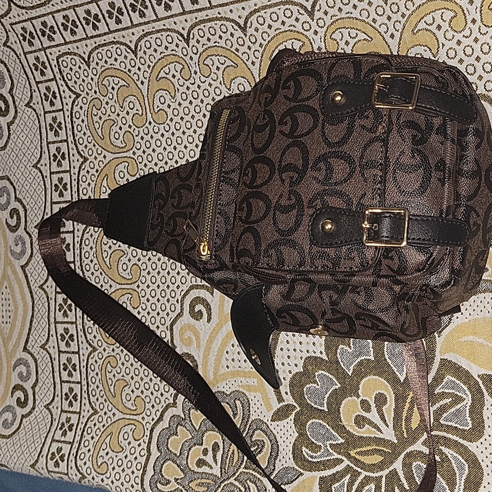 Hands free cross party bag